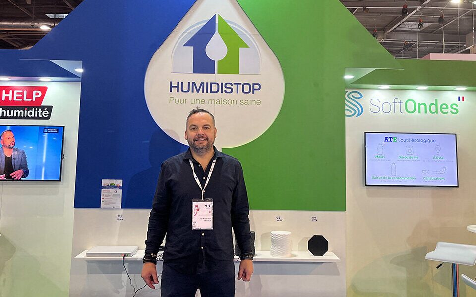 William Coignard, fondateur de la société Humidistop.