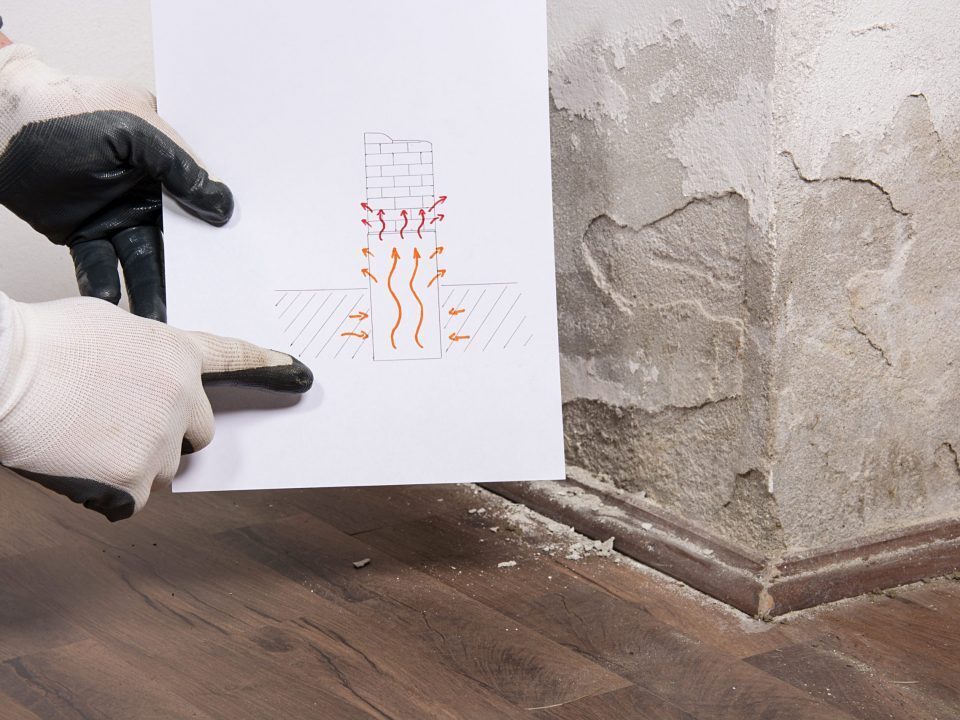 remontée capillaire mur